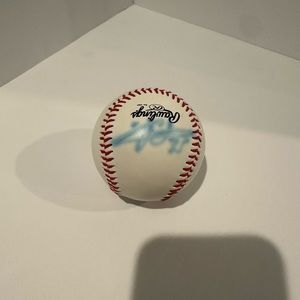 FRANK THOMAS SIGNED AUTOGRAPHED BASEBALL CHICAGO WHITE SOX RAWLINGS